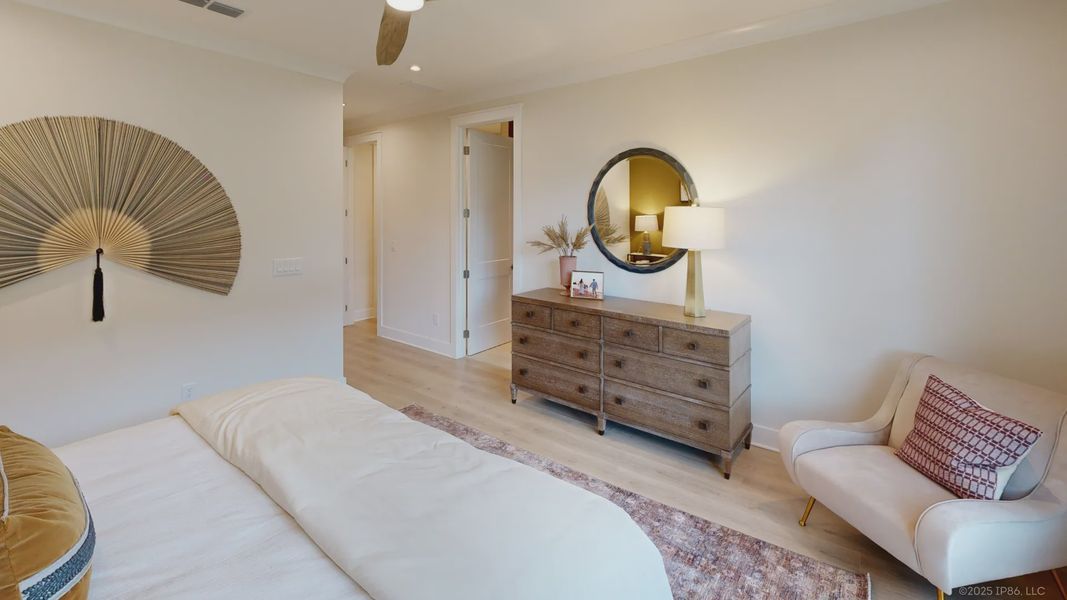 Representative furnished interior of a home built from the Provenance by Epcon Communities in The Courtyards by The Manor, Alpharetta (Image 41).