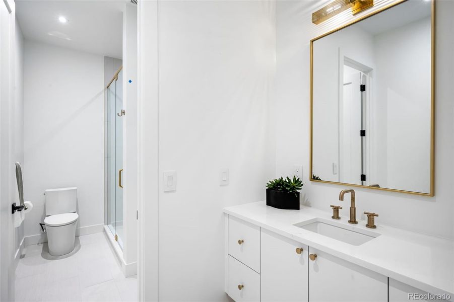 Furnished interior view inside a new home in , Denver (Image 9).