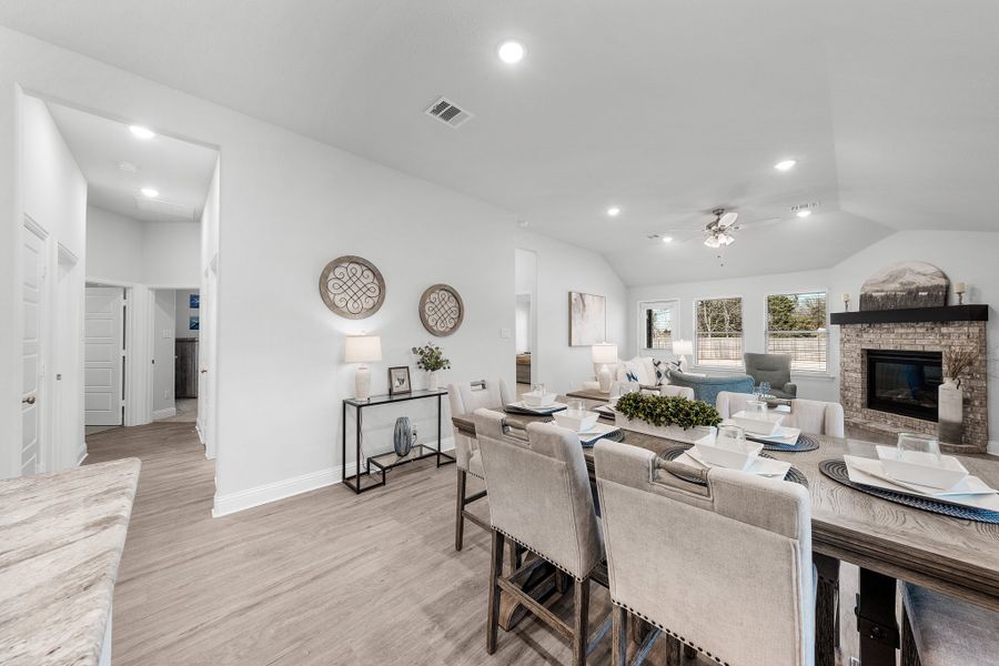Furnished interior view inside a new home in Fox Landing, Caddo Mills (Image 10).