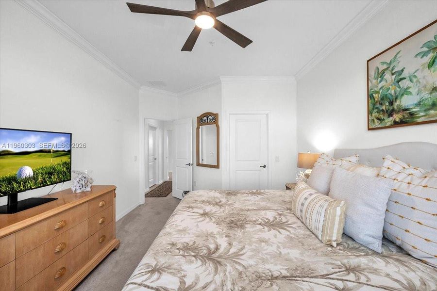 Furnished interior view inside a new home in , Naples (Image 10).