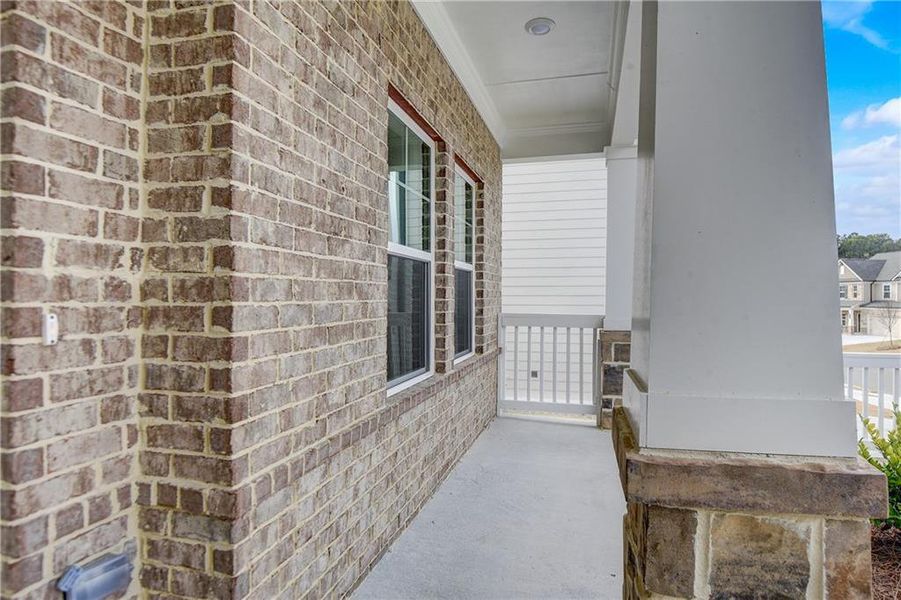 Exterior details and patio area of a home in Summerlin, Winder (Image 24). Exterior details and patio area of a home in Summerlin, Winder (Image 24).