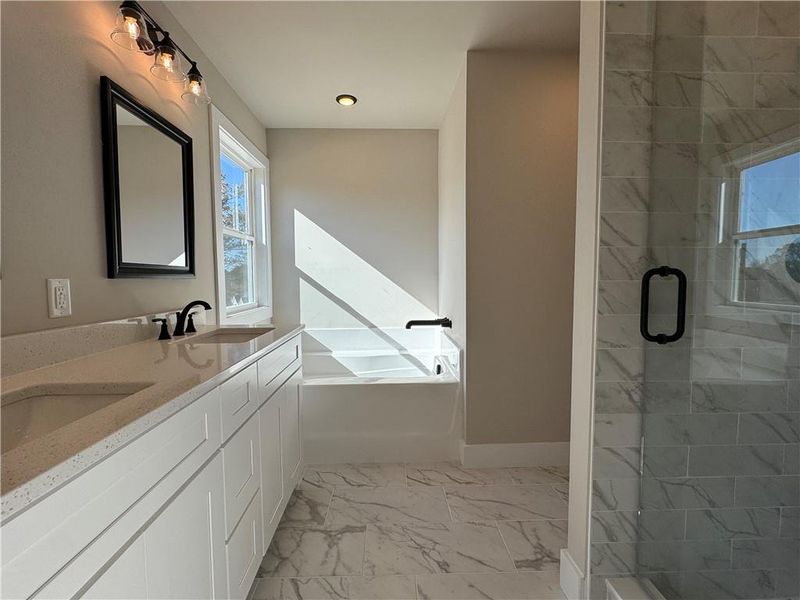 Furnished interior view inside a new home in , Ball Ground (Image 8).