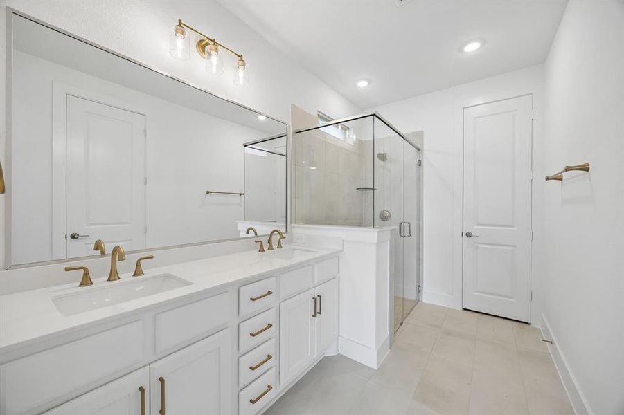 Furnished interior view inside a new home in , McKinney (Image 12).