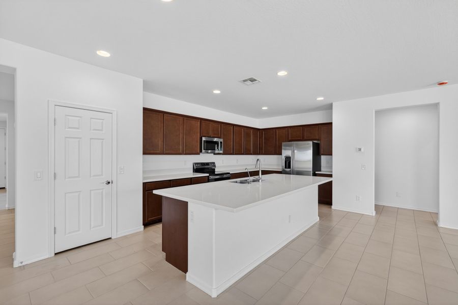 Furnished interior view inside a new home in Allen Ranches, Litchfield Park (Image 11).