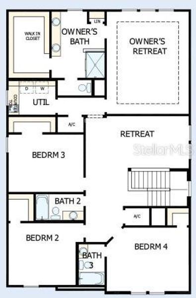 Floor Plan Second Floor