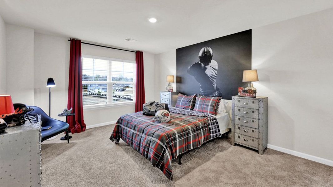 Furnished interior view inside a new home in Fieldcrest Acres, Blountville (Image 40).