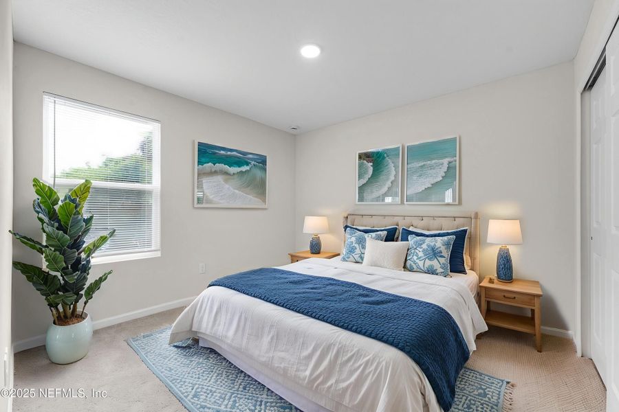 Furnished interior view inside a new home in , Jacksonville (Image 12).