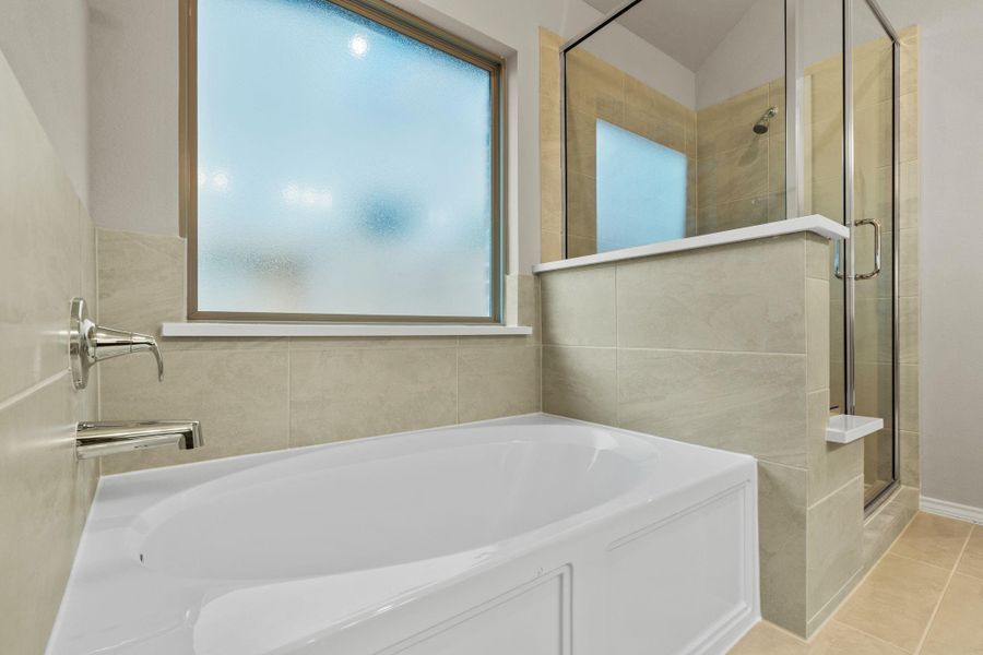 Furnished interior view inside a new home in The Highlands, Porter (Image 15).