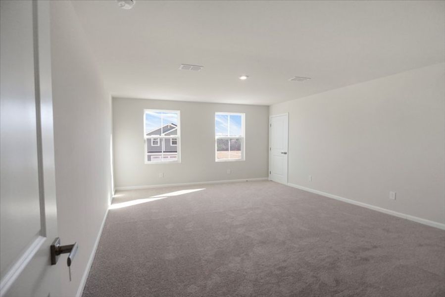 Spacious, unfurnished interior of a new home in Everly 2-Story, Spartanburg (Image 23).