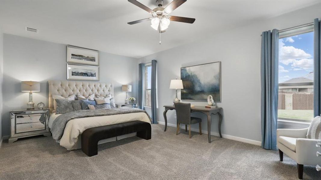 Furnished interior view inside a new home in Terra Trace, Fort Worth (Image 23).