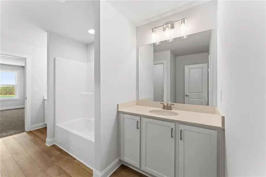 Furnished interior view inside a new home in , Calhoun (Image 9).