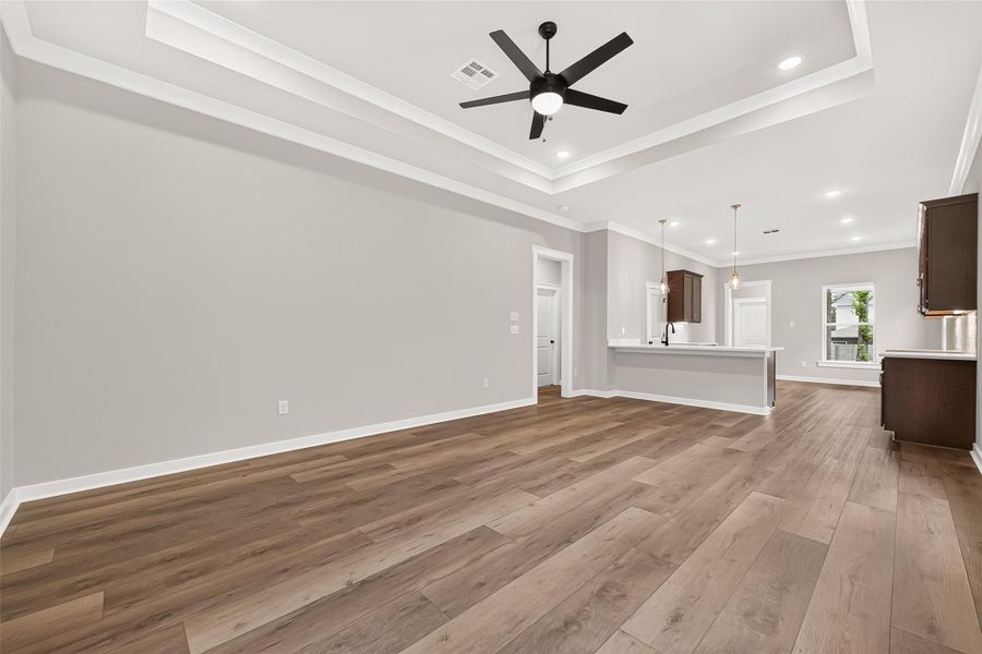 Spacious, unfurnished interior of a new home in Two Step Farm, Montgomery (Image 31). Spacious, unfurnished interior of a new home in Two Step Farm, Montgomery (Image 31).
