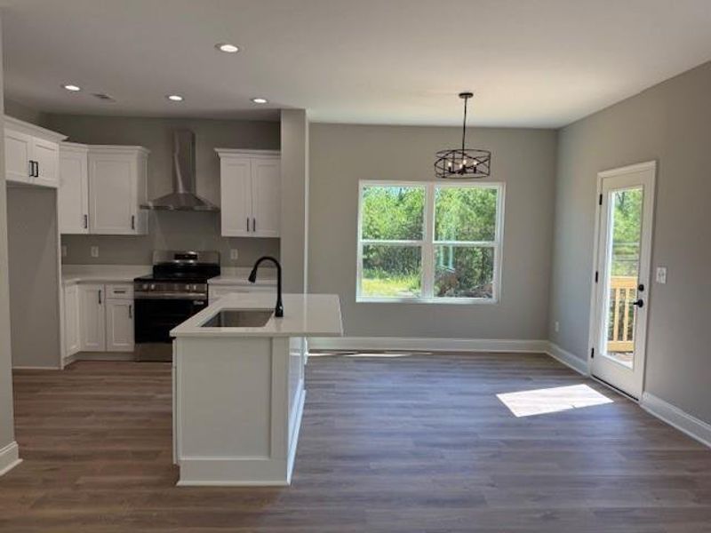 Furnished interior view inside a new home in , Calhoun (Image 2).