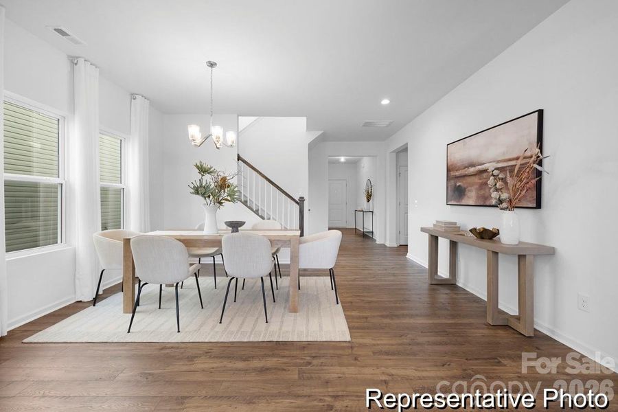Furnished interior view inside a new home in Autumn Ridge, High Shoals (Image 8).