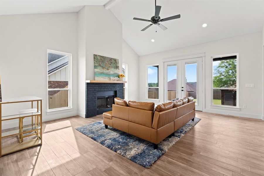 Furnished interior view inside a new home in , Lindale (Image 16).