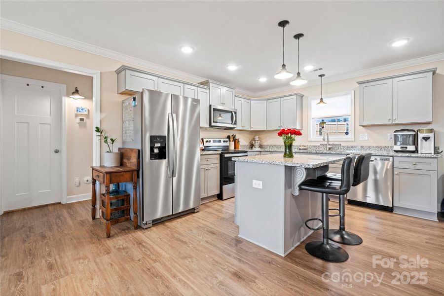 Furnished interior view inside a new home in , York (Image 3).