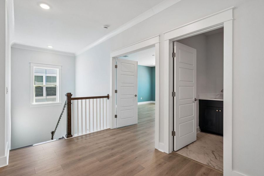 Spacious, unfurnished interior of a new home in Liberty Hill Farm, Mount Pleasant (Image 53).