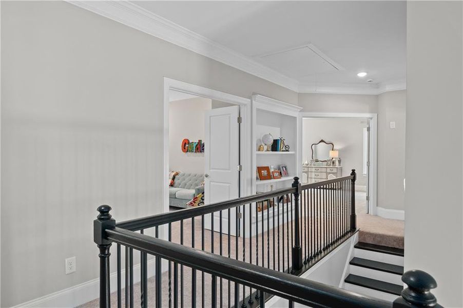 Furnished interior view inside a new home in , Cumming (Image 45).