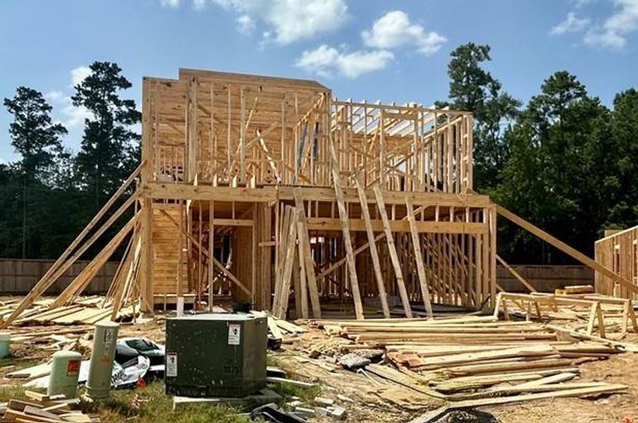 In-progress construction of a new home in , Magnolia, TX (Image 27). In-progress construction of a new home in , Magnolia, TX (Image 27).