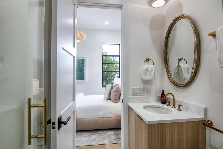 Furnished interior view inside a new home in , Wellington (Image 71).