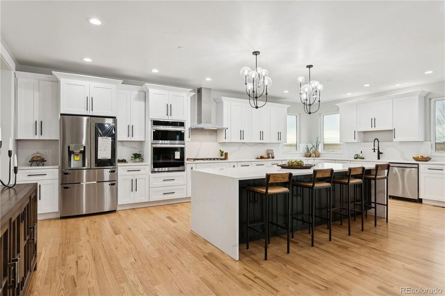 Furnished interior view inside a new home in , Hudson (Image 10).