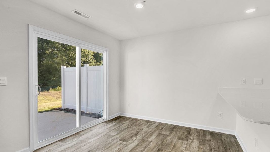 Spacious, unfurnished interior of a new home in The Townes at Honeycutt Oaks, Angier (Image 15). Spacious, unfurnished interior of a new home in The Townes at Honeycutt Oaks, Angier (Image 15).