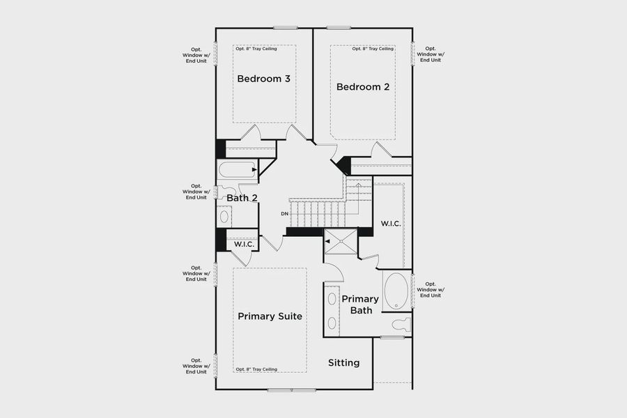 2D floor plan layout of this home in Diamante, Stockbridge, GA (Image 3). 2D floor plan layout of this home in Diamante, Stockbridge, GA (Image 3).