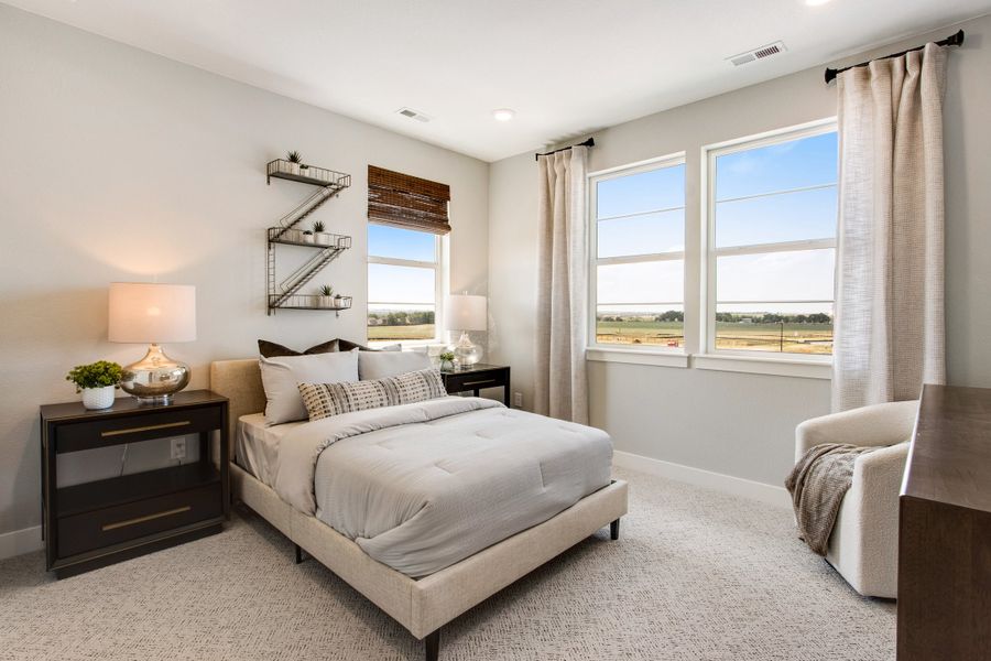 Representative furnished interior of a home built from the The Torin by Tri Pointe Homes in Cordovan, Firestone (Image 30). Representative furnished interior of a home built from the The Torin by Tri Pointe Homes in Cordovan, Firestone (Image 30).