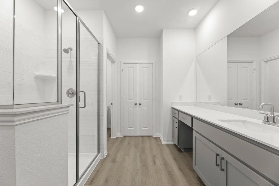 Primary Bathroom featuring the Milan Collection