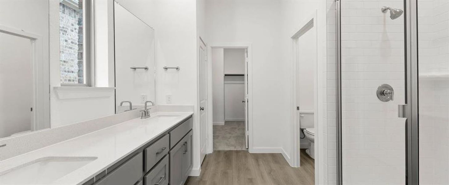 Primary Bathroom featuring the Milan Collection