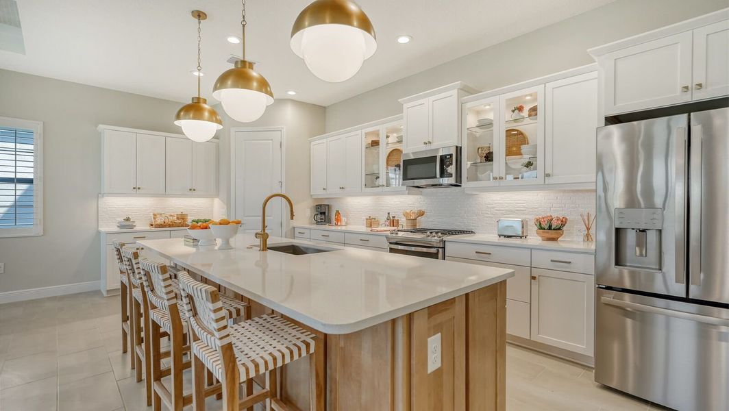 Representative furnished interior of a home built from the Harvest 3 by Neal Communities in Canoe Creek, Parrish (Image 25).