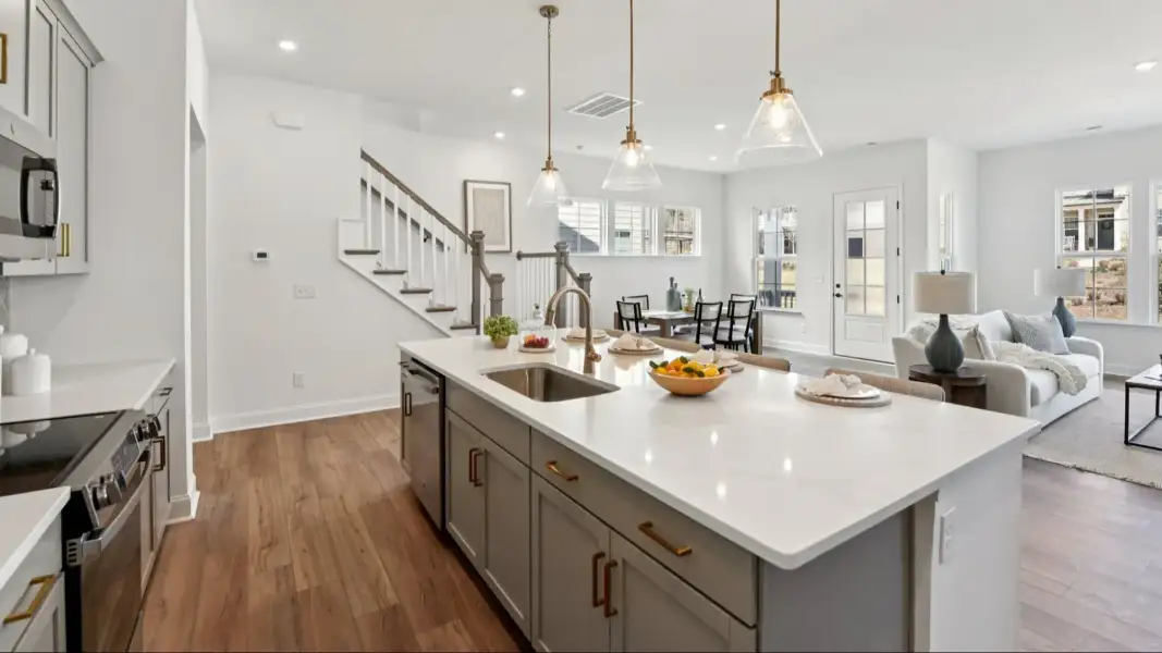 The Brentwood by DRB homes in River District Charlotte NC - Kitchen The Brentwood by DRB homes in River District Charlotte NC - Kitchen
