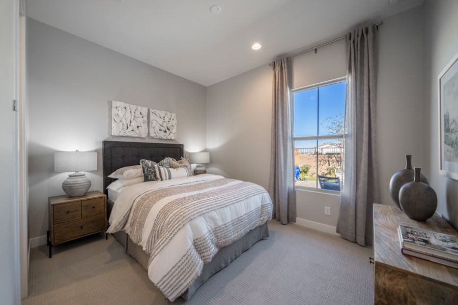 Furnished interior view inside a new home in Legado, Queen Creek (Image 23).