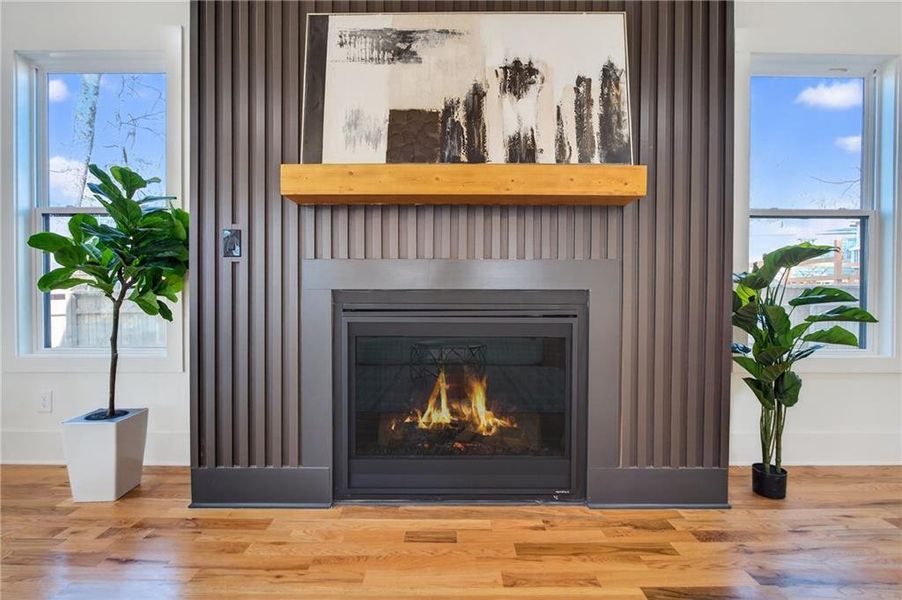 Close-up of interior finishes inside a home in , Atlanta (Image 22).