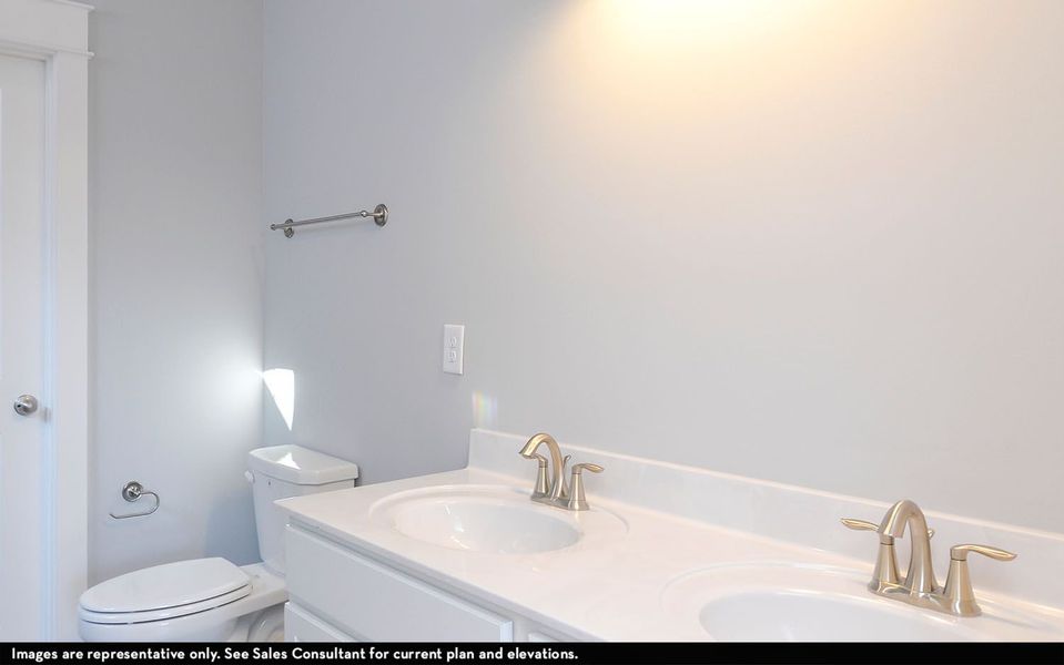 Furnished interior view inside a new home in McCain's Station, Gallatin (Image 10).