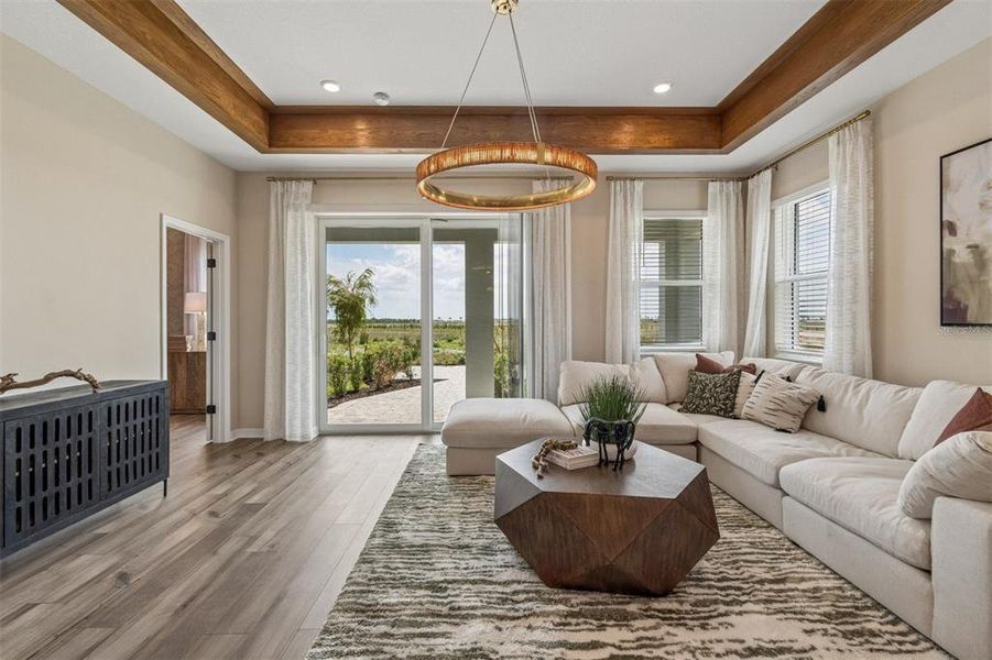 Furnished interior view inside a new home in Coasterra, Palmetto (Image 6).