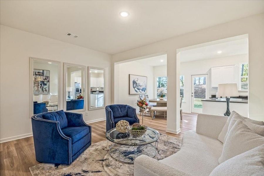 Furnished interior view inside a new home in Shoals Crossing, Conyers (Image 18).