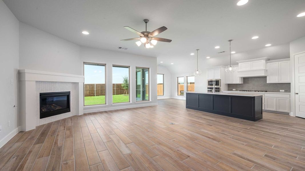 Spacious, unfurnished interior of a new home in North Sky 55', Celina (Image 14). Spacious, unfurnished interior of a new home in North Sky 55', Celina (Image 14).