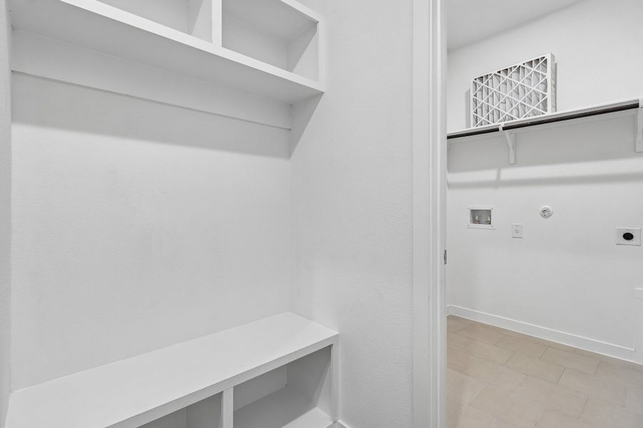 Furnished interior view inside a new home in Parkton Square, Kyle (Image 12).