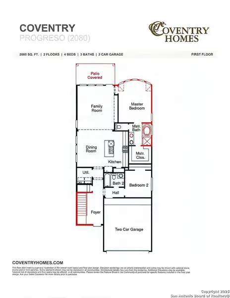 2D floor plan layout of this home in Ladera, San Antonio, TX (Image 6). 2D floor plan layout of this home in Ladera, San Antonio, TX (Image 6).