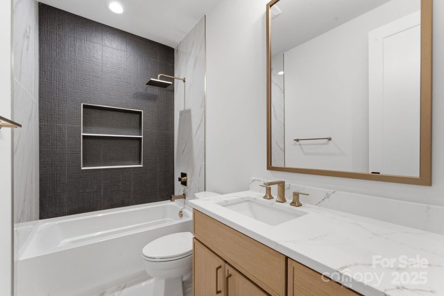 Furnished interior view inside a new home in , Charlotte (Image 35).