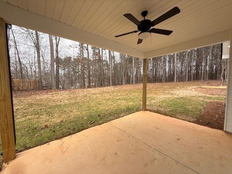 Exterior details and patio area of a home in , Rockmart (Image 4).