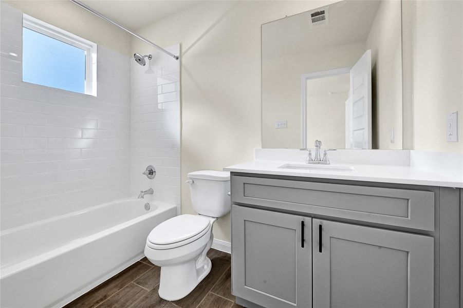 Furnished interior view inside a new home in Aldine Pines, Houston (Image 7).