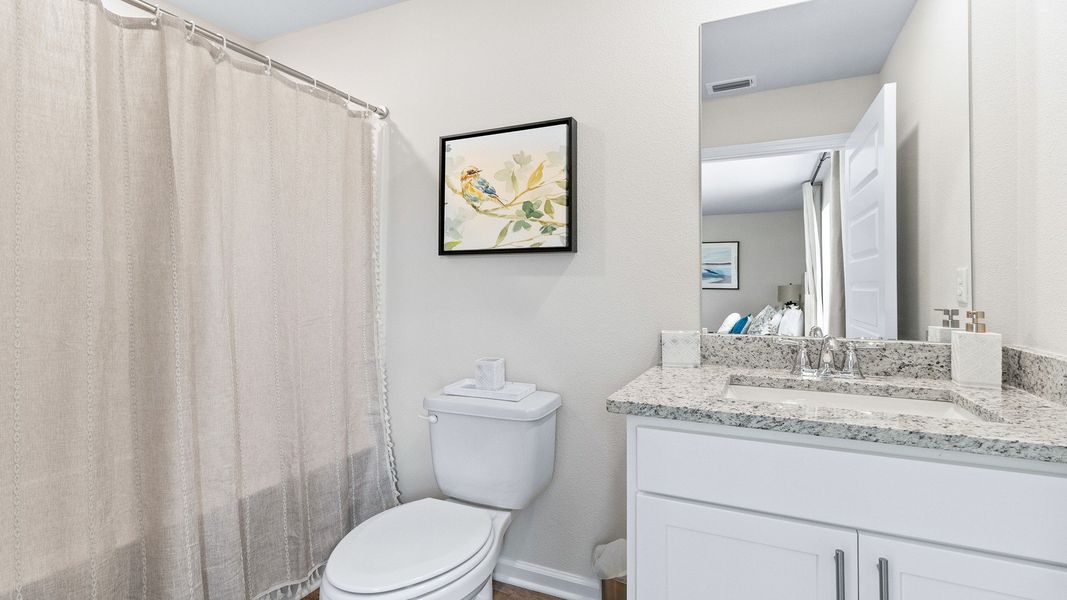 Furnished interior view inside a new home in Pine Dove Estates, Tallahassee (Image 37).
