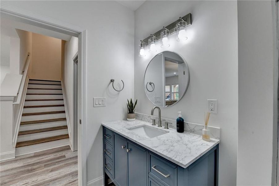 Furnished interior view inside a new home in Long Hollow Landing, Gainesville (Image 6).
