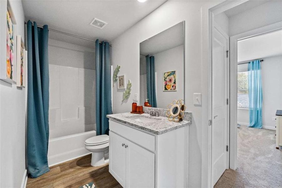 Furnished interior view inside a new home in Southern Hills, McDonough (Image 31).