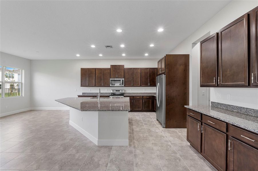 Furnished interior view inside a new home in , Loxahatchee (Image 11).