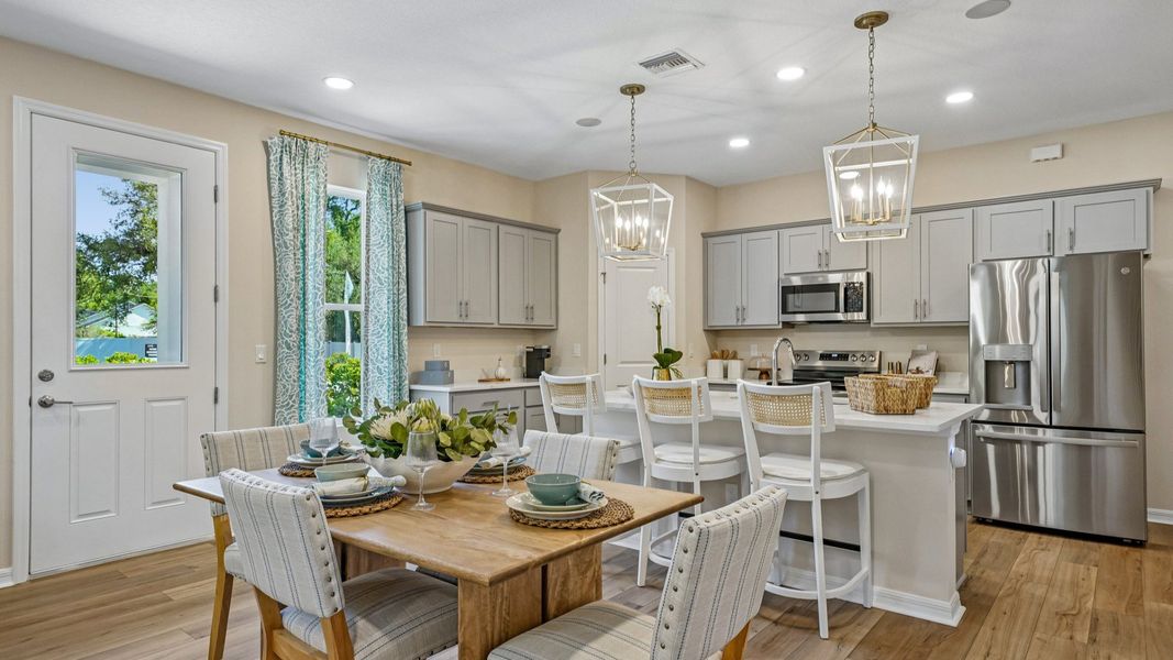 The Kitchen and Dining Room
