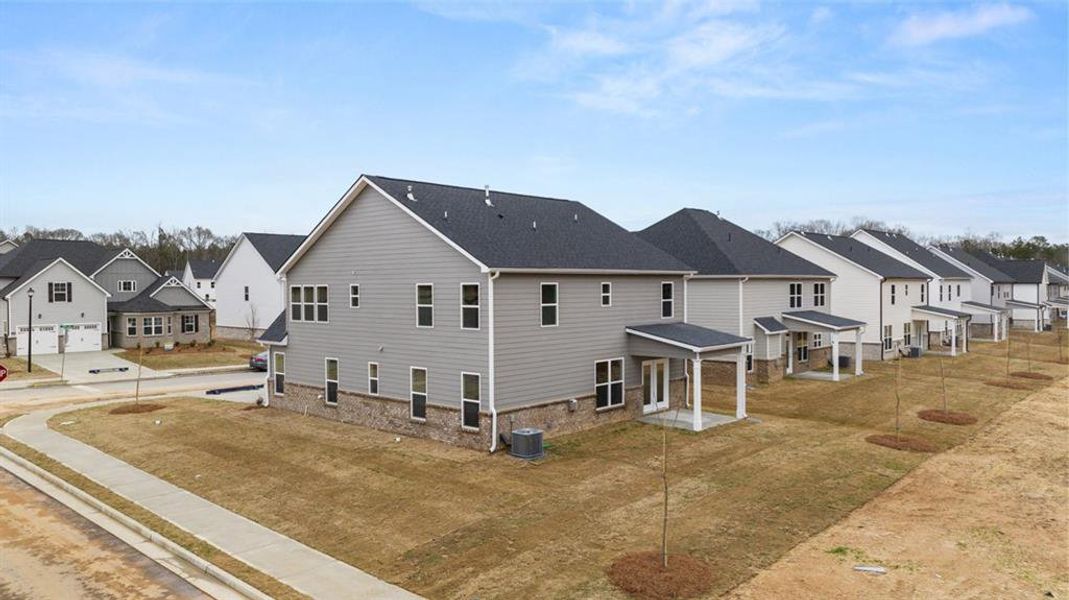 Exterior details and patio area of a home in Wildwood, Covington (Image 4).