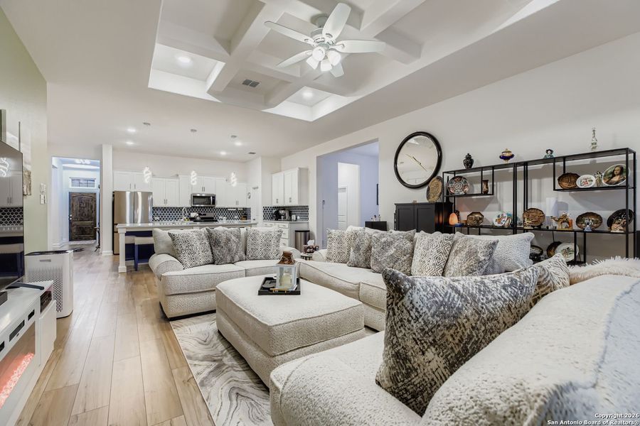 Furnished interior view inside a new home in , Spring Branch (Image 5).